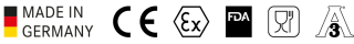 Certifications de Pompes à vis excentrées